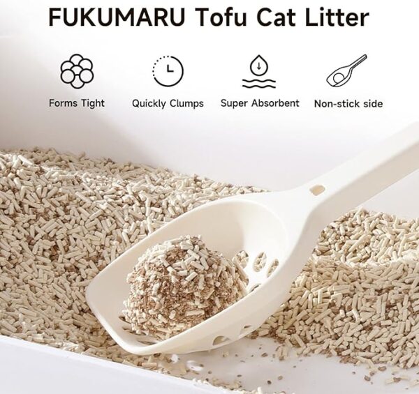 FUKUMARU Mixed Cat Litter (Apple Wood)  2.7 kg/6 LB - Image 4