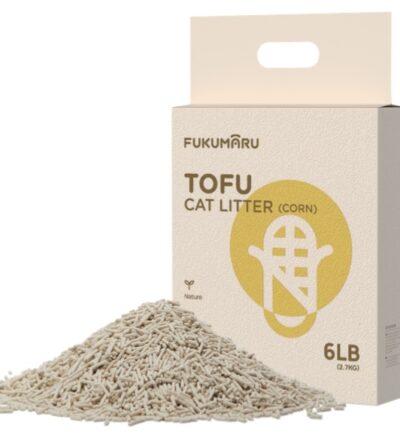 FUKUMARU Corn Tofu Cat Litter 2.7 kg/6 LB