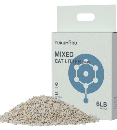 FUKUMARU Mixed Cat Litter (Polymer SAP) 2.7 kg/6 LB