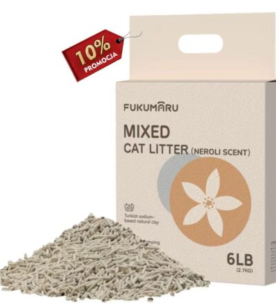 FUKUMARU Mixed Cat Litter (Neroli Scent)  2.7 kg/6 LB