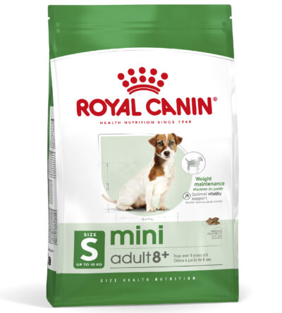 ROYAL CANIN® Mini Adult 8+ karma sucha dla psów starszych od 8 do 12 roku życia, ras małych