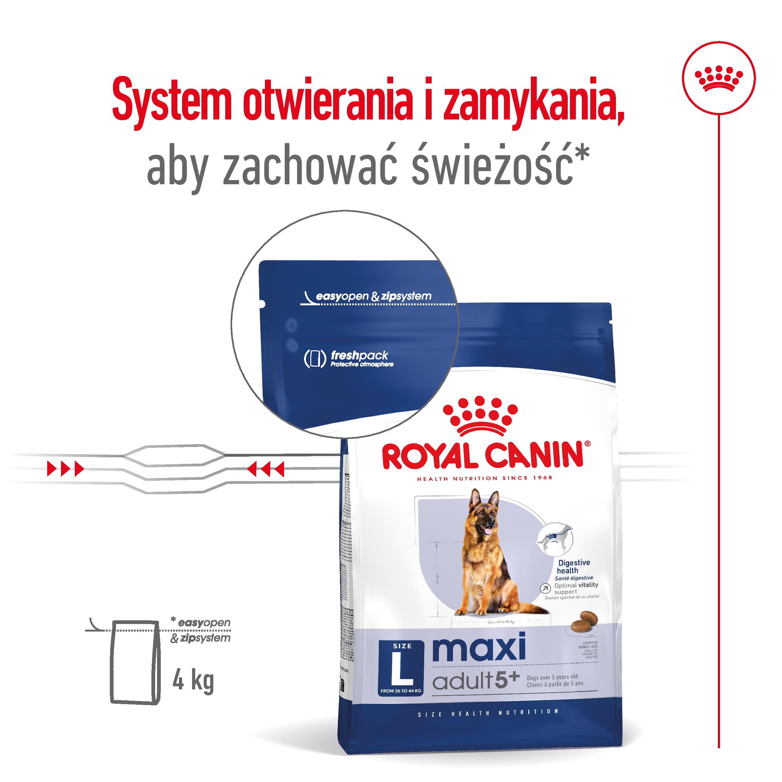 ROYAL CANIN® Maxi Adult 5+ karma sucha dla psów starszych ras dużych 15 kg - Image 11