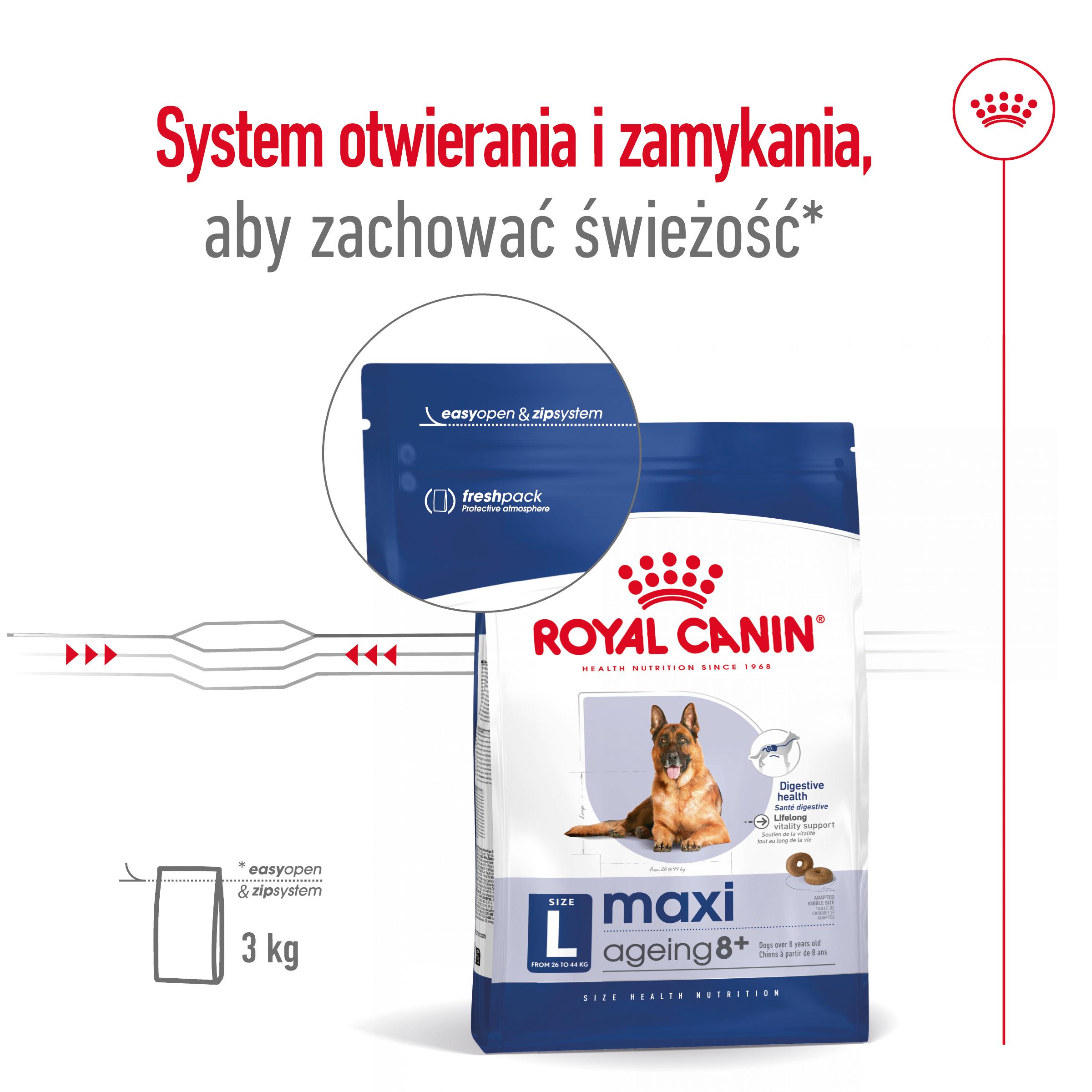 ROYAL CANIN® Maxi Ageing 8+ karma sucha dla psów starszych 15 kg - Image 11