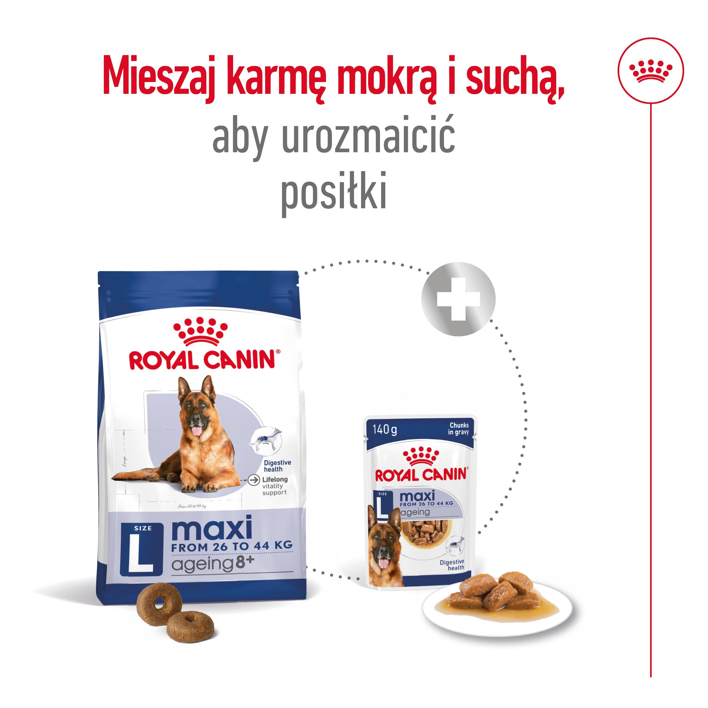 ROYAL CANIN® Maxi Ageing 8+ karma sucha dla psów starszych 15 kg - Image 6
